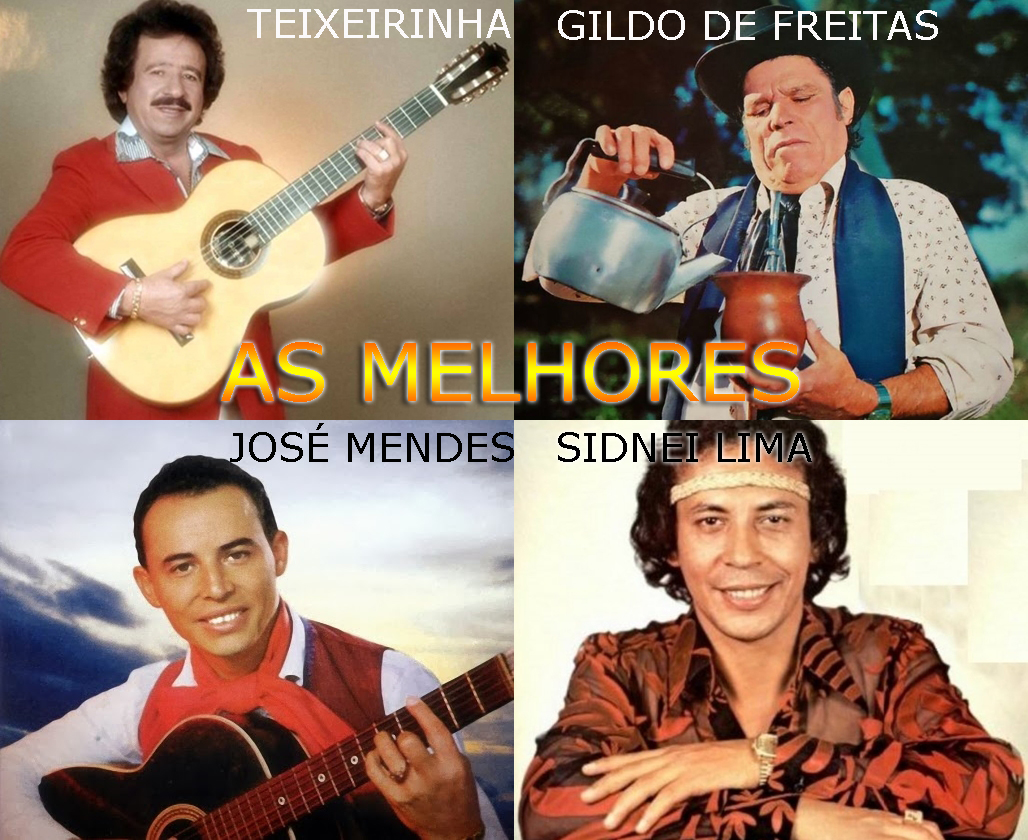 Seleção Teixeirinha - Gildo De Freitas - Jose Mendes - Sidnei Lima